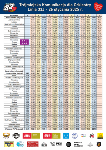 33WOSP2025_RozkladJazdy_33J